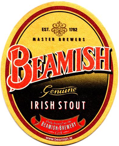 cork m-irl beamish oval 2ab (220-gnuine irish stout-u www)